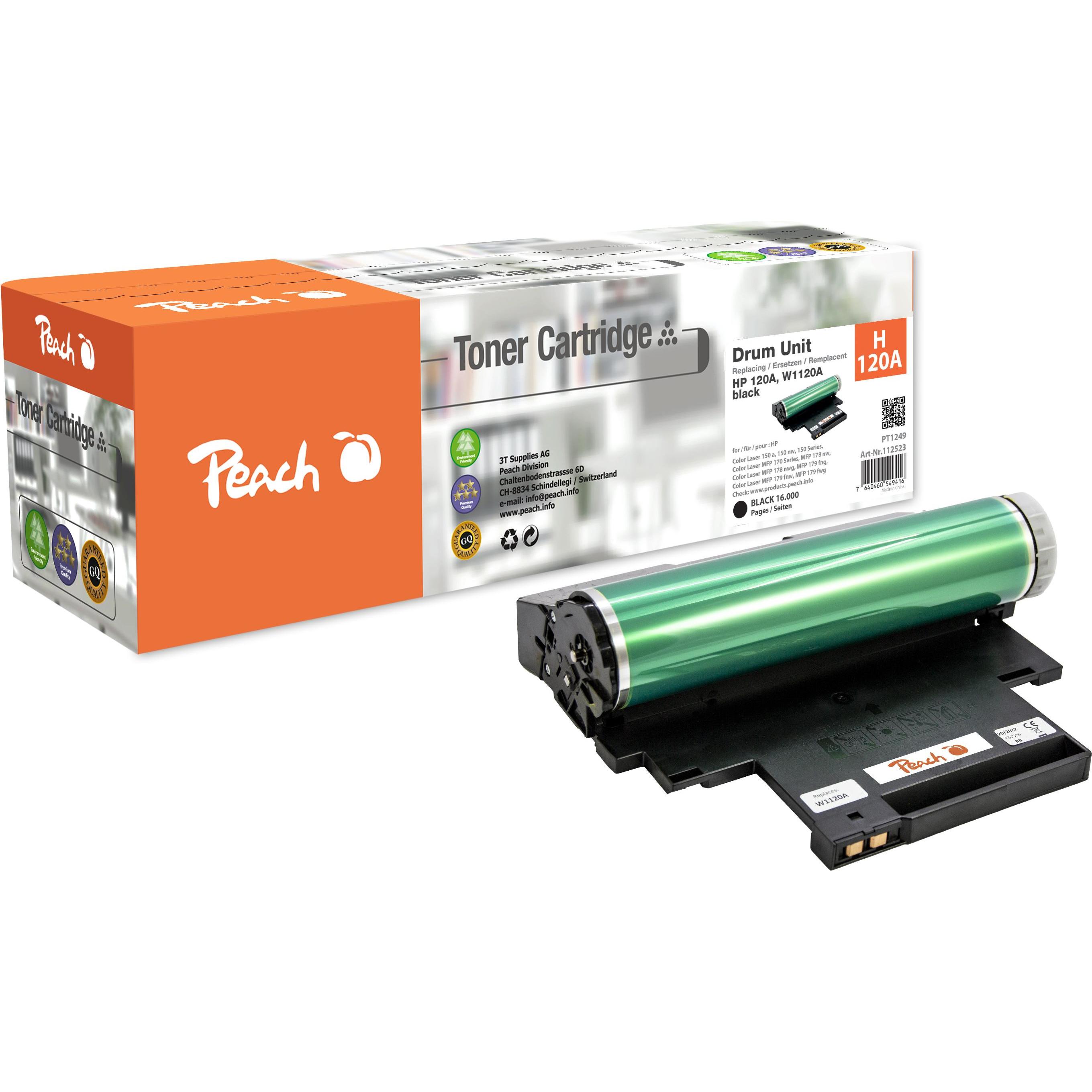 Peach, Toner, kompatibilní toner HP W1120A, No 120A, černá, 16000 výnos