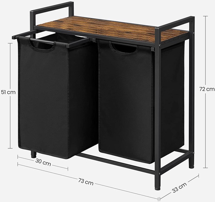 Actual product image Vasagle Laundry (92 l)