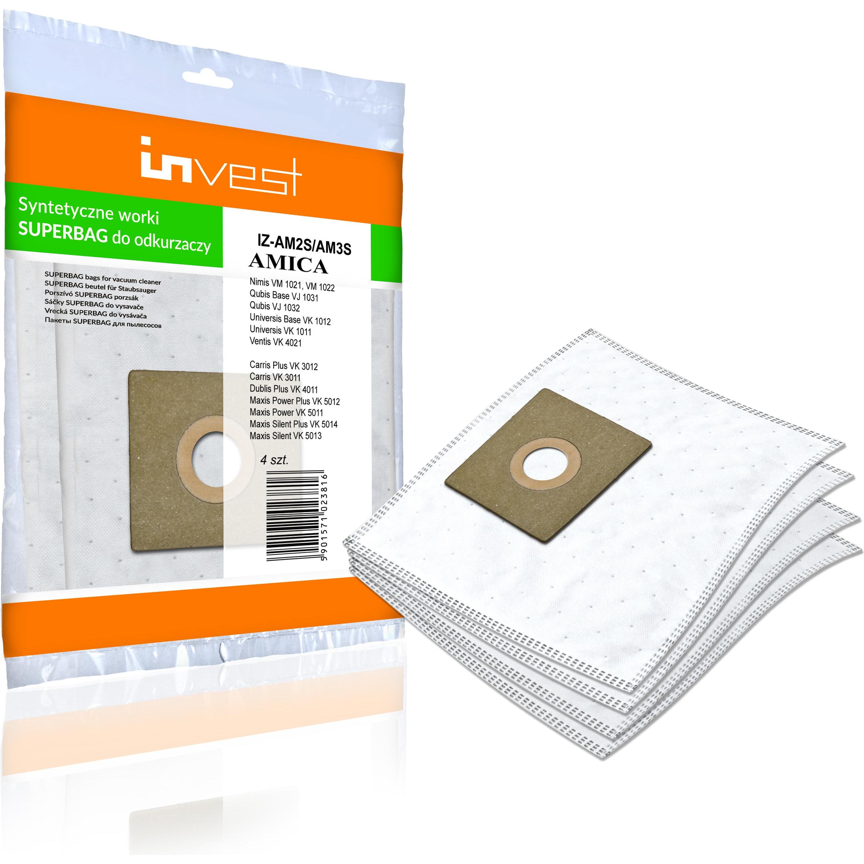 Invest IZ-AM2/AM3S vacuum accessory/supply Dust bag, Staubsaugerbeutel