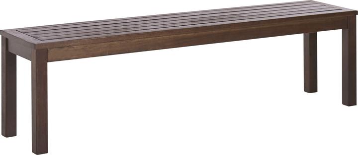 Produktbild Beliani Gartenmöbel Set Eukalyptusholz dunkelbraun 6-Sitzer TUSCANIA (180 cm)