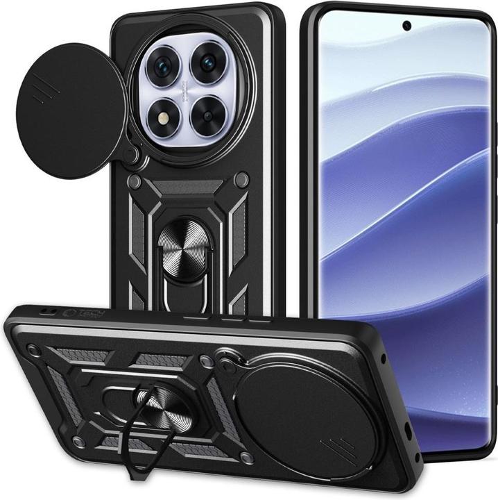 Custodia Nera Antiurto Custodia NILLKIN Camshield Pro Per Xiaomi Poco X7 Pro | Policarbonato E TPU | Protezione Fotocamera | Nero Custodia Xiaomi Poco X7 Pro - Foto 7