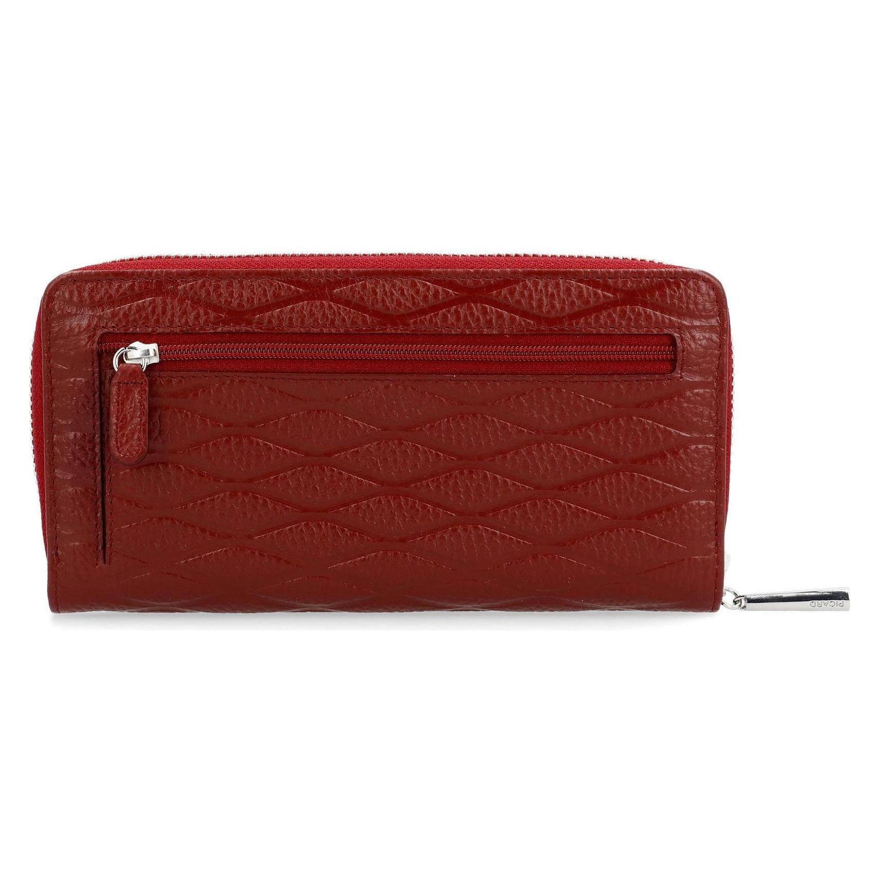Picard, Damen, Portemonnaie, Lille 1 Geldbörse Leder 12.5 Cm, Rot