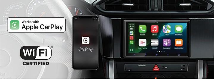 Actual product image JVC KW-M795DBW (Android car, Apple Carplay)