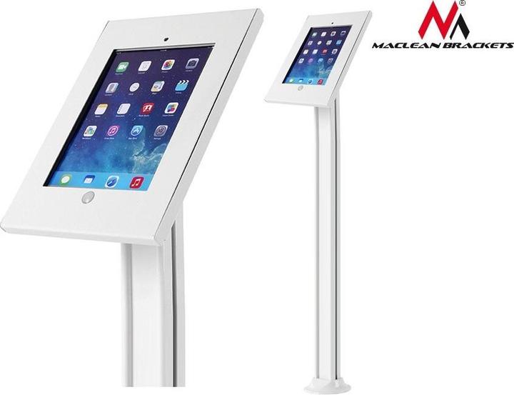 Maclean Rack holder for advertising tablet of floor lock, MC-678 iPad 2/3/4/Air/Air2