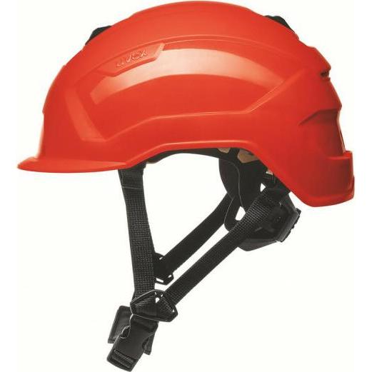 Uvex Safety, Kopfschutz, Schutzhelm uvex pronamic 9731333 rot mit Lüftungen (65 cm)