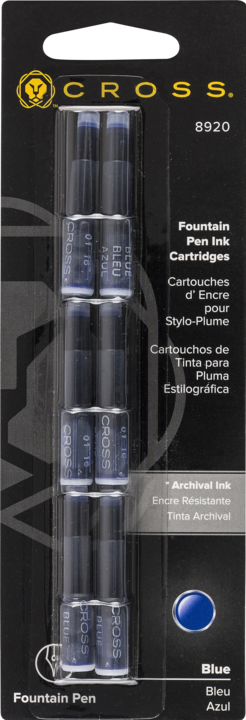 Actual product image Cross Replacement ink cartridges (ink cartridges, Blue)