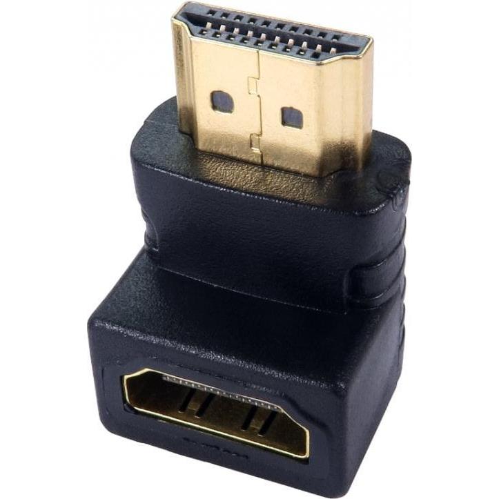 Cables Direct CDL Right Angled HDMI Adap Sht 90 (HDMI), Video Kabel