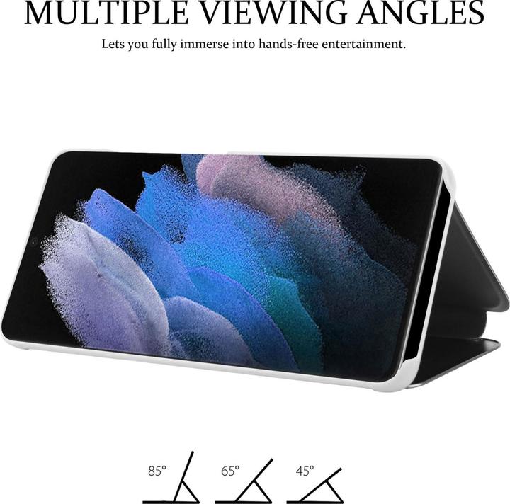 Produktbild Cadorabo Smart View Spiegel Book Hülle (Samsung Galaxy S22 Ultra)