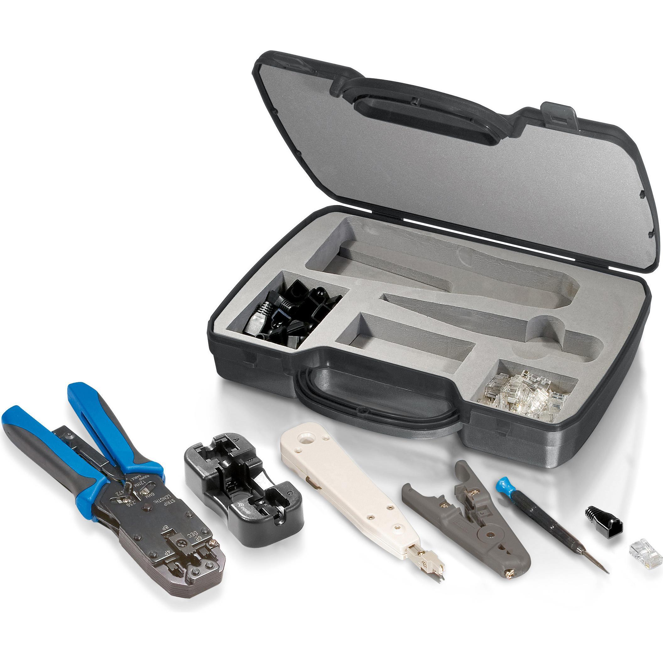equip, Werkzeugkoffer, Werkzeugkoffer Professional für UTP, STP und Tele