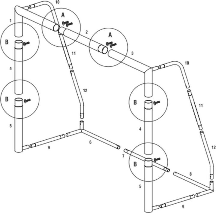 Actual product image Hudora 1 Stange Nr. 8