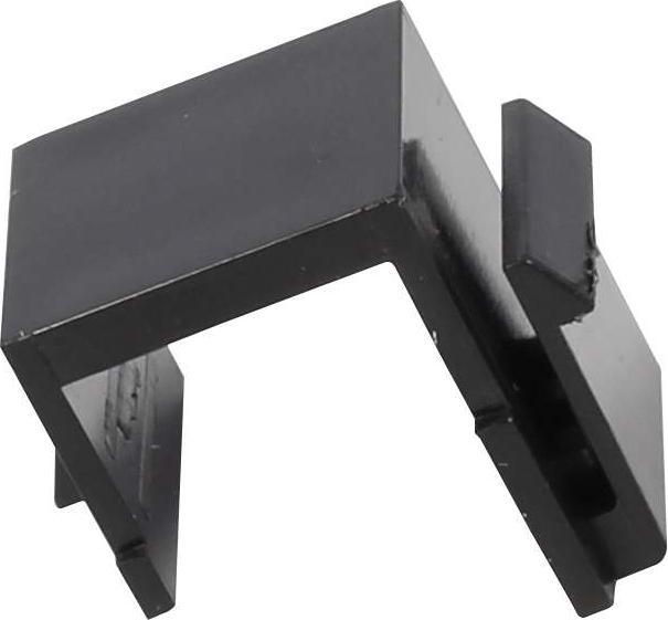 Produktbild Synergy 21 Keystone Modul Blindstopfen schwarz (Blindmodul)