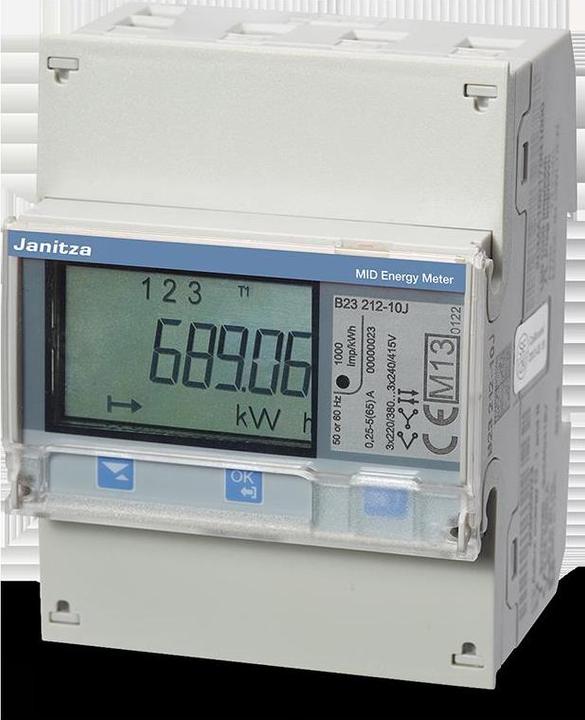 Actual product image Janitza B23 312-10J (Modbus) MID energy meter 1401357