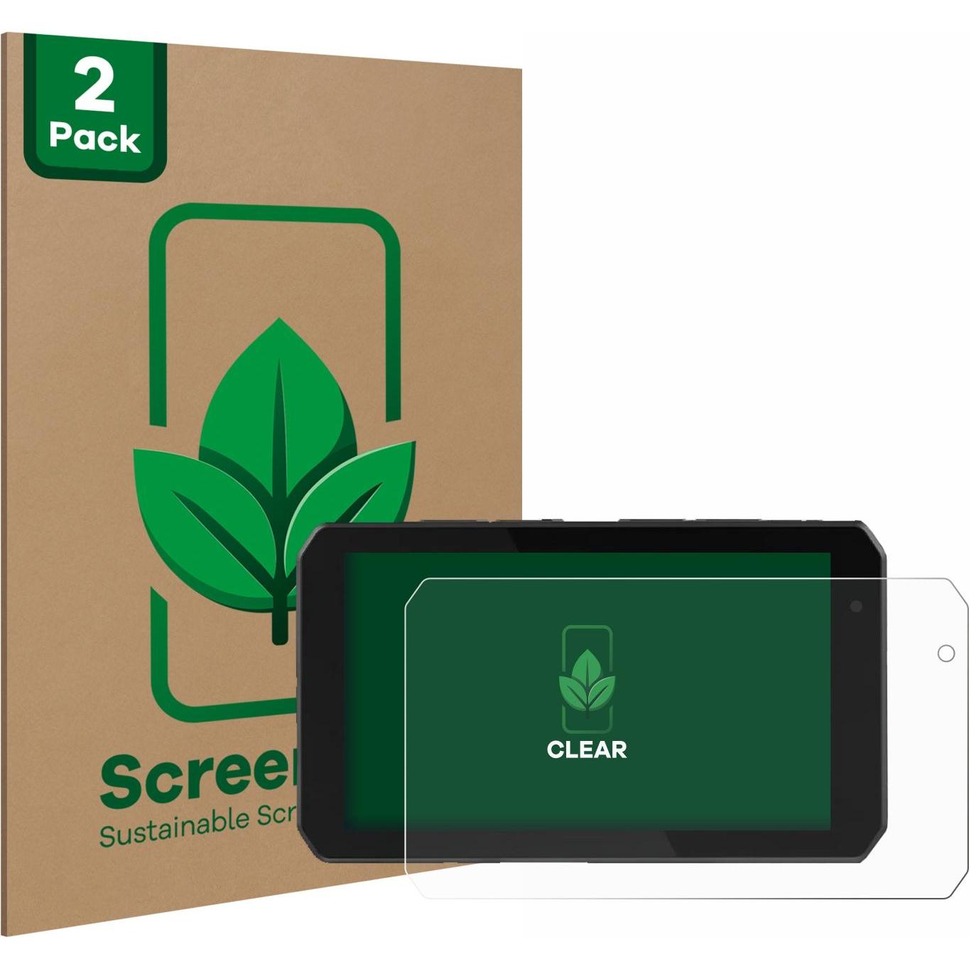 Thumbnail - ScreenLeaf, Fahrzeug Navigation Zubehör, Schutzfolie nachhaltiger Displayschutz Displayschutzfolie Folie Klar Transparen...