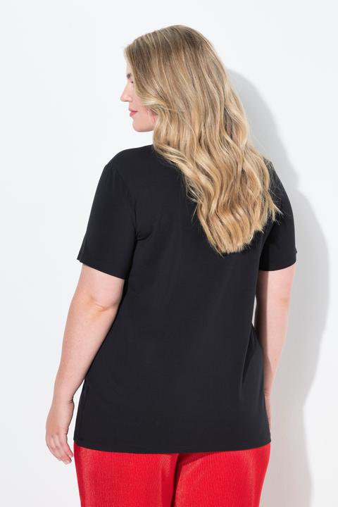 Produktbild Miamoda T-Shirt, bequeme Passform, Paillettenherz (42)