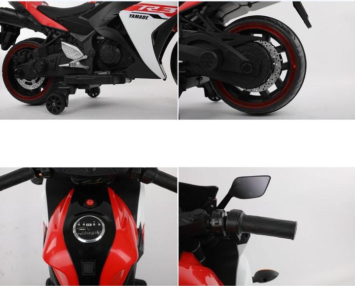 Immagine prodotto Es-toys Moto elettrica per bambini 888 (12 V)