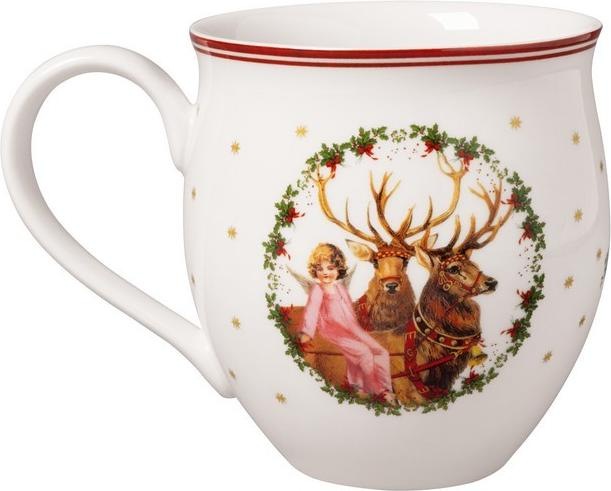 Actual product image Villeroy & Boch Becher mit Henkel, Santa & Engel Toy's Delight (390 ml, 1 x)