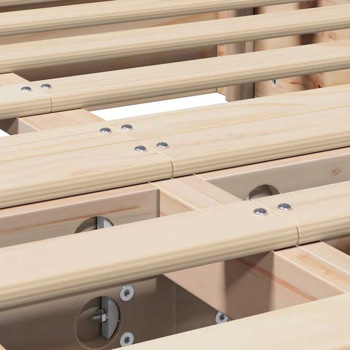 Actual product image vidaXL Bettrahmen (135 x 190 cm)