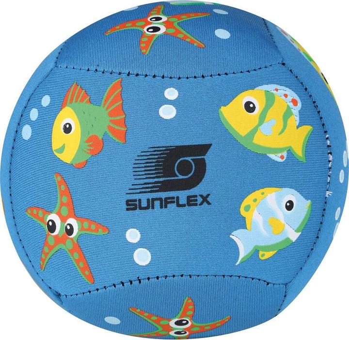 Sunflex Beachball GrÃ¶sse 2 14cm blau