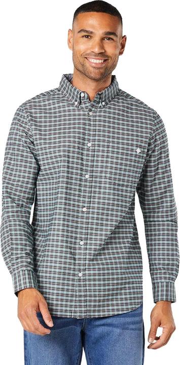 Actual product image Universal Textiles Mens Norris Checked Long-Sleeved Shirt (M)