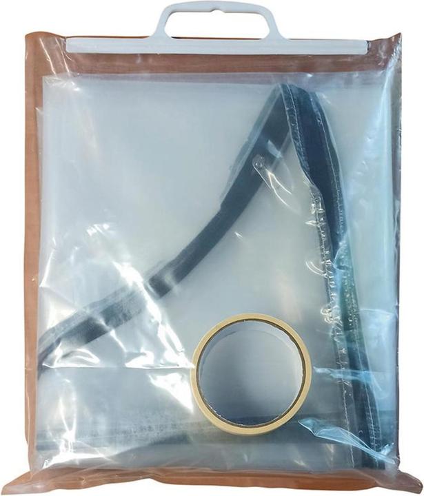 Actual product image Magni Dust protection door 1.2 x 2.2m zip, adhesive tape