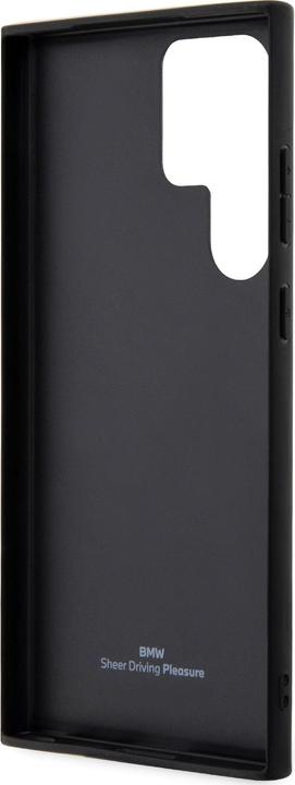 Image du produit BMW Étui BMHCS23L22RDPK S23 Ultra S918 czarny/black hardcase Leather Textured & Stripe (Samsung Galaxy S23 Ultra)