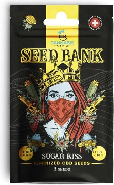 Image du produit Cannabis King Sugar Kiss Graines 3pcs