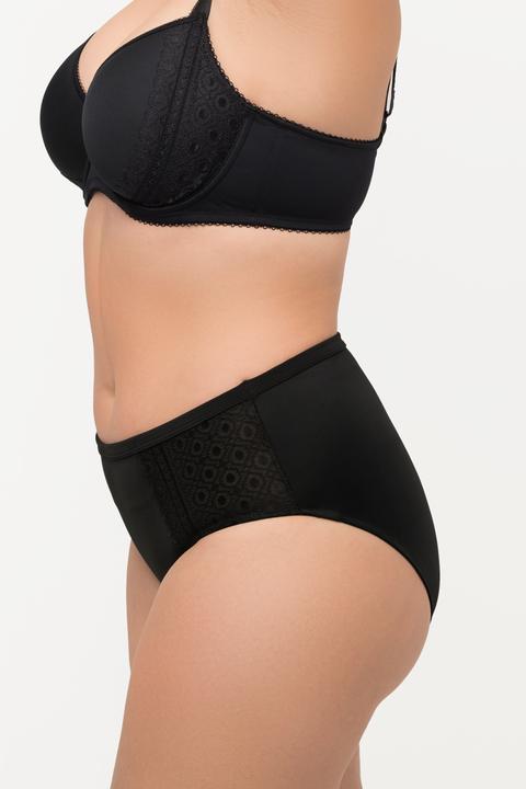 Produktbild Ulla Popken Midislip, gepunktete Spitze (60)