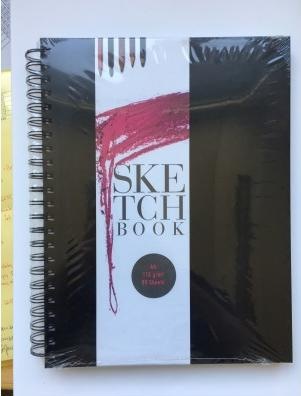 Actual product image Bam4u Sketchbook (A4, Hardcover)