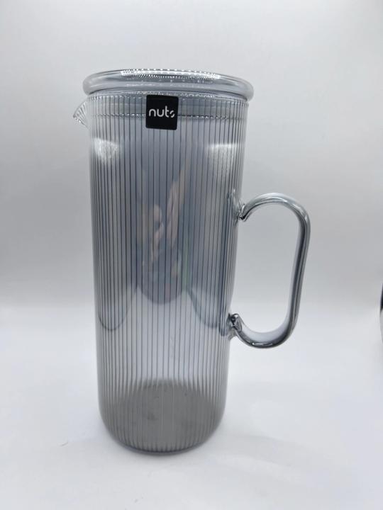 Actual product image Nuts Carafe made of borosilicate glass, 1.2l grey (1.20 l)