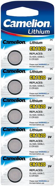 Actual product image Camelion CR 1620 Lithium (5 pcs., CR1620, 70 mAh)