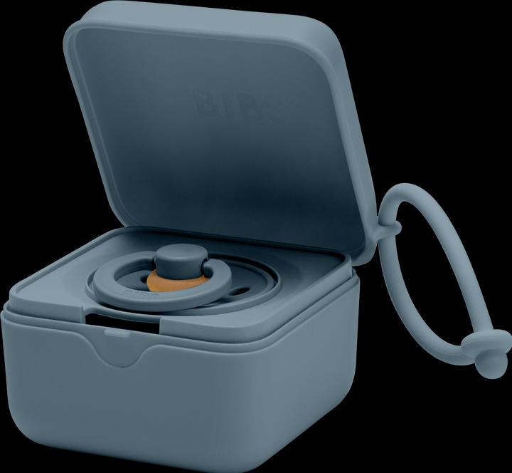 Bibs Schnullerbox, Petrol (1 x)