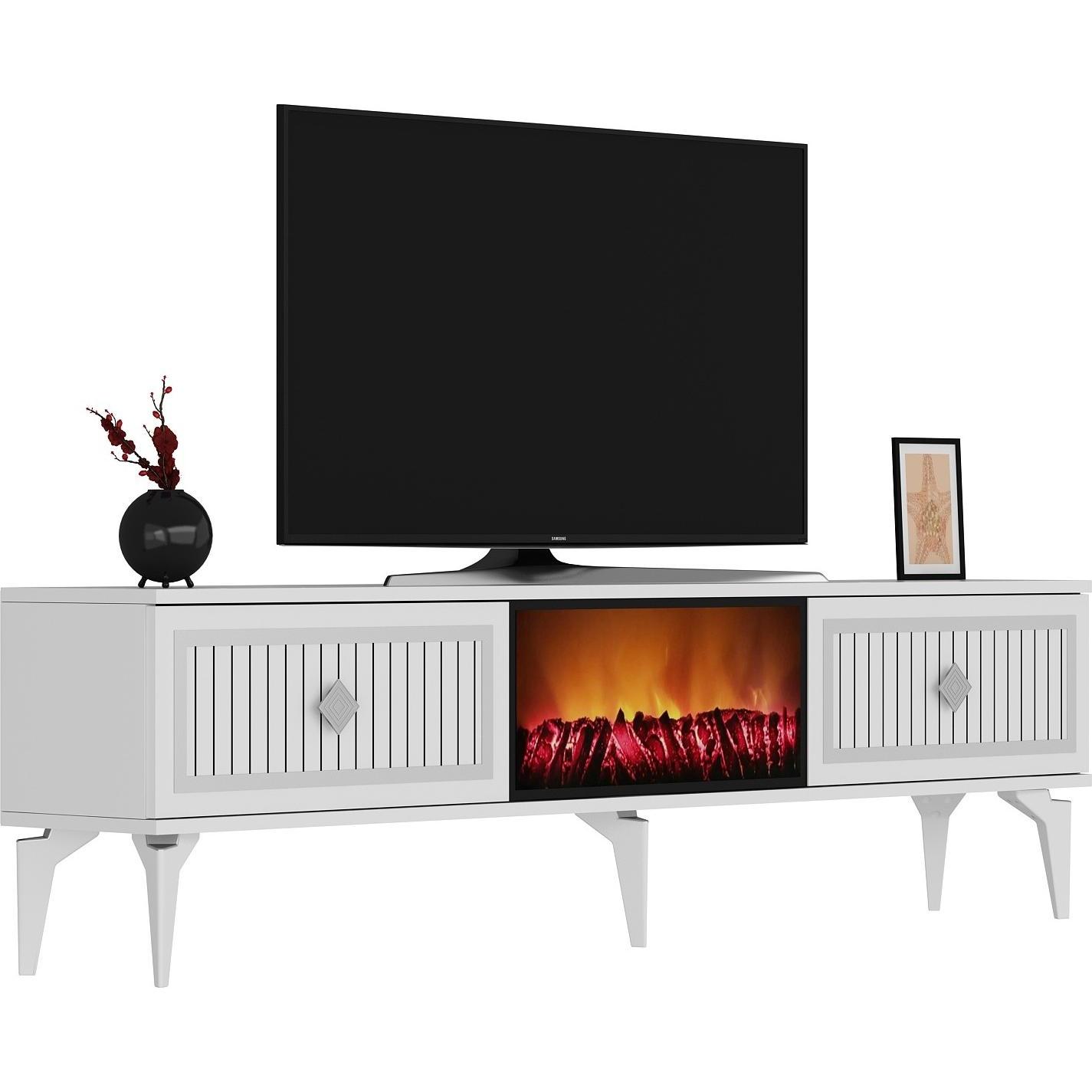 Kalune Design, TV Möbel, Flame (150 x 44.5 x 29.5 cm)