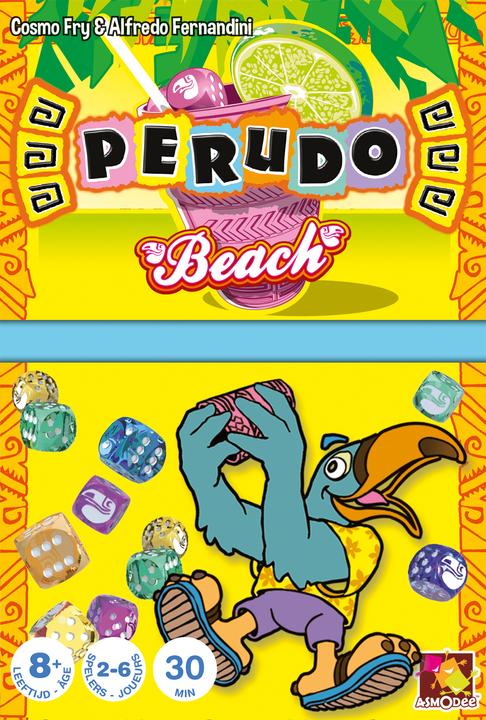 Productafbeelding Asmodée Perudo Beach Dobbelspel (Meertalig)