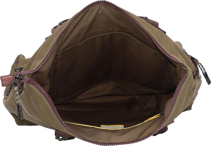Produktbild Camel Active Umhängetasche aus Canvas und Leder im Herritage Look