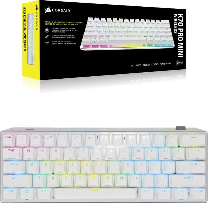 Produktbild Corsair K70 Pro Mini (DE, Kabellos)