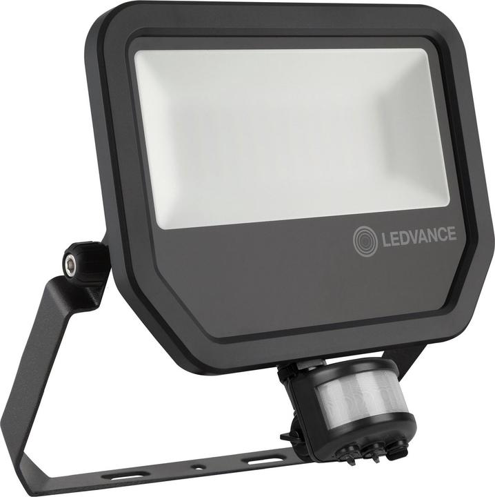 Ledvance LED Flutlichtstrahler FL PFM 50 W 4000 K SYM 100 S BK Neutralweiss (6000 lm, IP65)