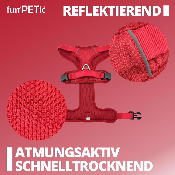 Produktbild Funpetic Anti-Zug Hundegeschirr - Essential (M, Hund)