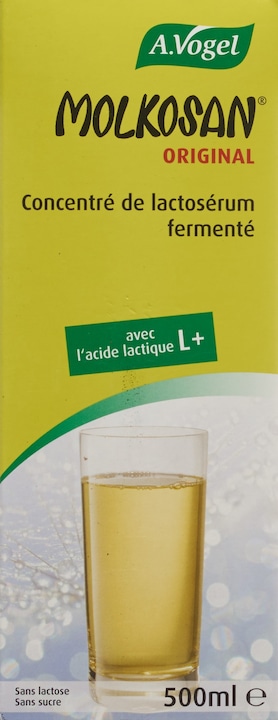 Actual product image A. Vogel Molkosan Liquid (500ml bottle) (1 Piece, Liquid, 896 g)