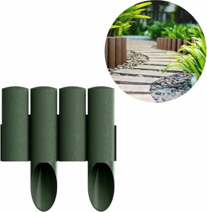 Produktbild Green Split Palisaden aus Kunststoff grun 23cm x 25.5 cm (23 cm)