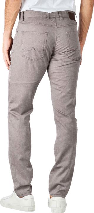 Actual product image Alberto Smart Cotton Pipe Pant Regular Slim Fit Brown (W31/L34)
