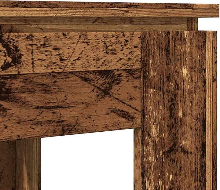 Produktbild VidaXL Esstisch Altholz-Optik 120x60x76 cm Holzwerkstoff (120 x 60 x 76 cm)
