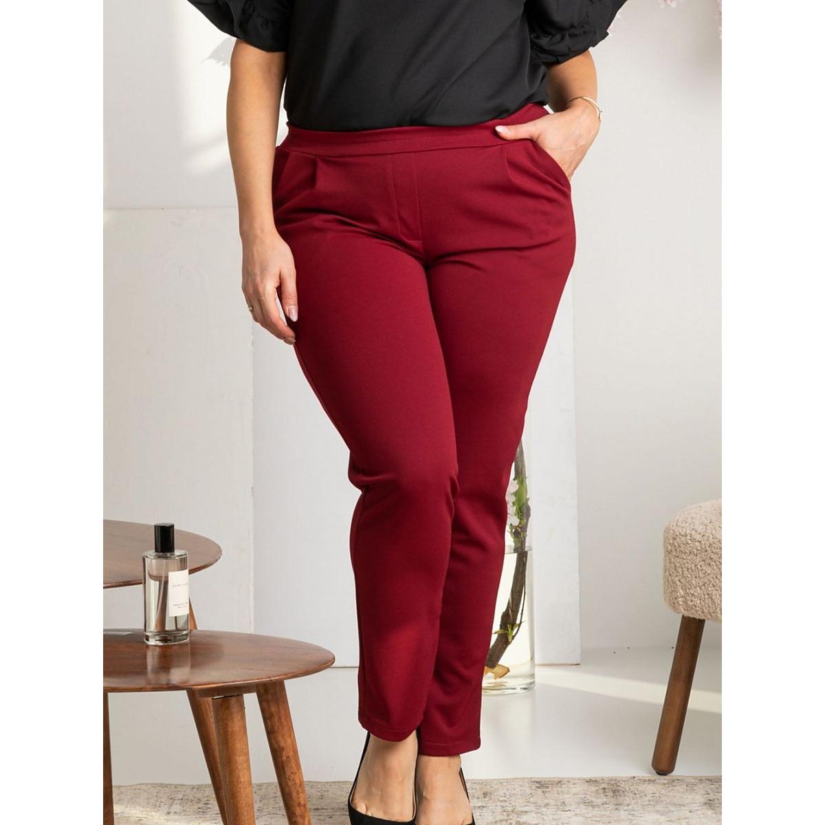 Karko, Damen, Hosen, Grösse Hose, Rot, (46, 47, 48)