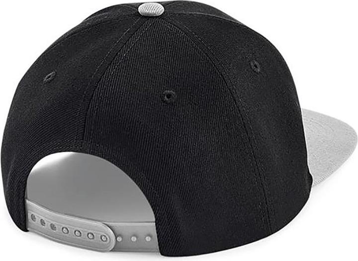 Actual product image Beechfield 6 panel snapback baseball cap (One size)