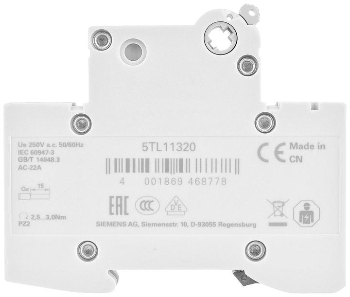 Produktbild Siemens 32A single pole