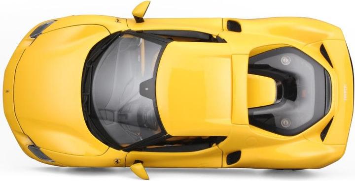 Produktbild Bburago Ferrari R&P 296 GTB 1/18 gelb