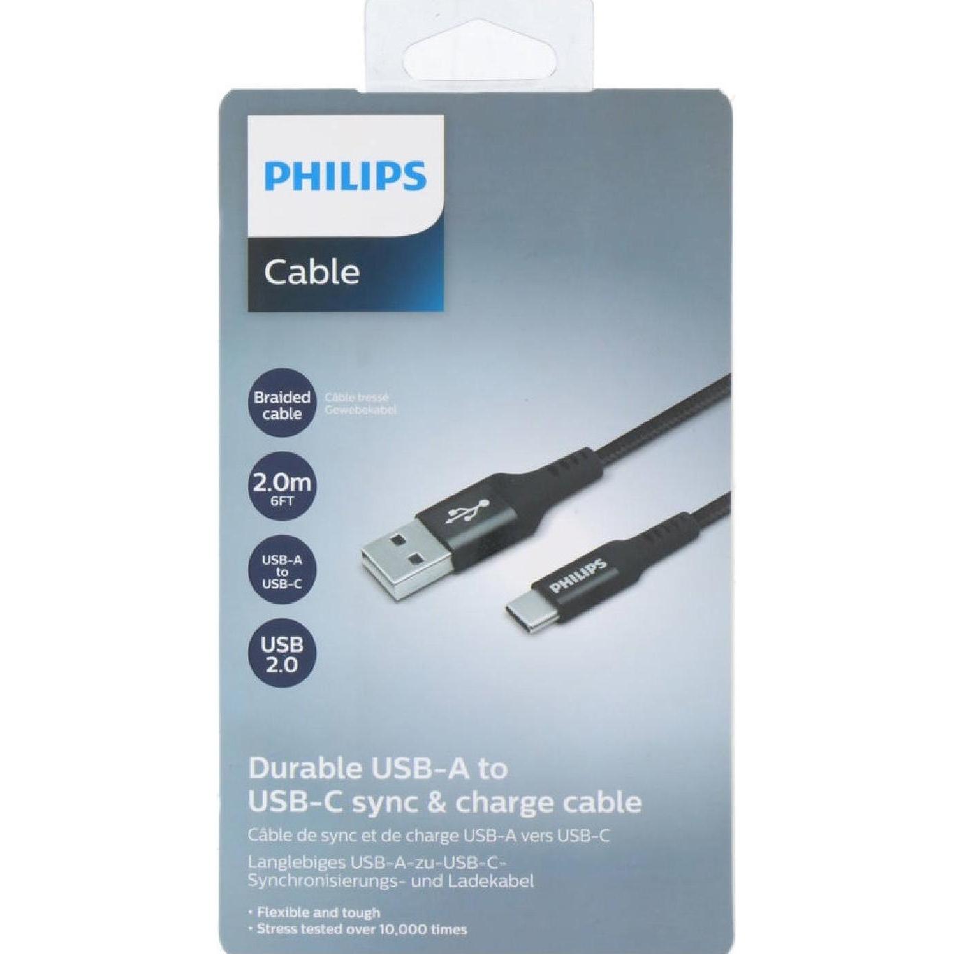 Thumbnail - Philips Cable usb DLC5206A/04 (2 m), USB Kabel