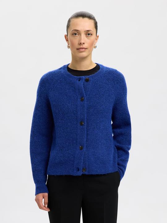 Actual product image Selected Femme Slflulu Ls Knit Short Cardigan Noos (XS)