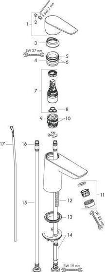 Produktbild hansgrohe Talis E Chrom
