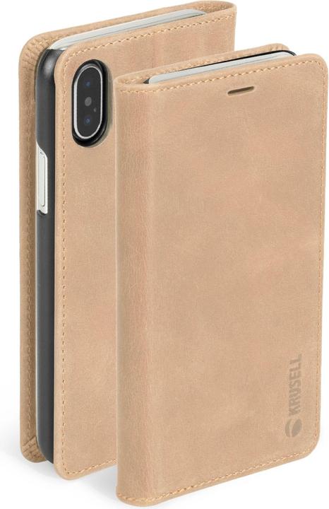 Image du produit Krusell Sunne 4 Card FolioWallet Apple iPhone XS Max vintage nude (Apple iPhone XS Max)