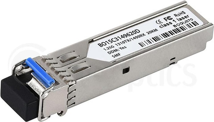 Actual product image CBO Foundry E1MG-BXU-F1 Compatible BlueOptics SFP BO15C3149620D